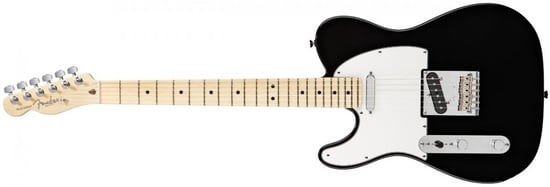 Fender American Standard Telecaster Left Handed (Black, Maple)