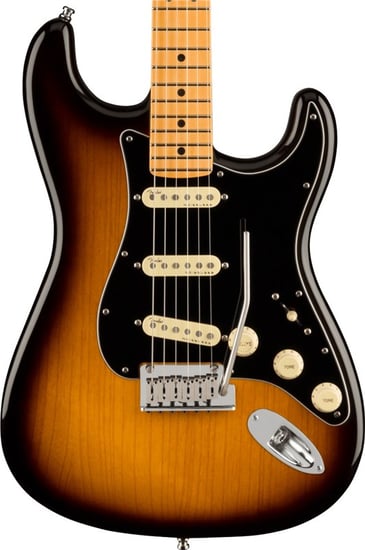 Fender American Ultra Luxe Stratocaster, Maple Fingerboard, 2-Colour Sunburst