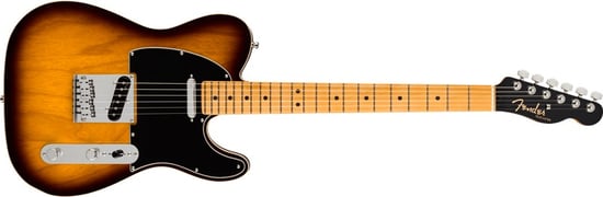 Fender American Ultra Luxe Telecaster, Maple Fingerboard, 2-Colour Sunburst