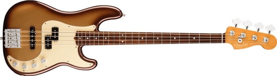 Fender American Ultra Precision Bass, Rosewood Fingerboard, Mocha Burst