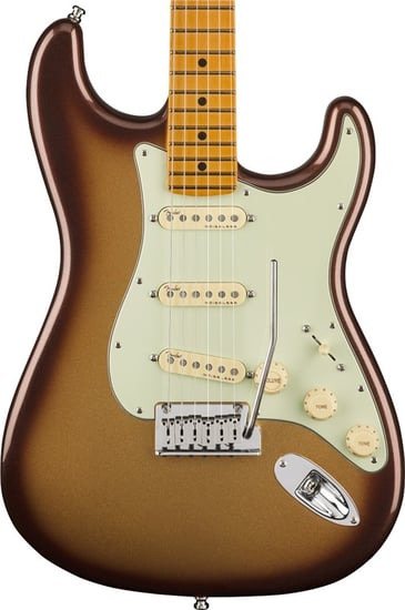 Fender American Ultra Stratocaster, Maple Fingerboard, Mocha Burst