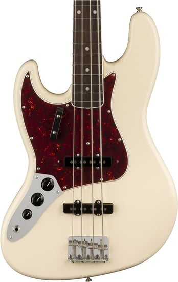 Fender American Vintage II 1966 Jazz Bass, Olympic White, Left-Handed