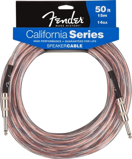 Fender California Series Heavy Duty Speaker Cable (15m, Jack)