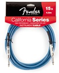 Fender California Series Instrument Cable 15' (Lake Placid Blue)