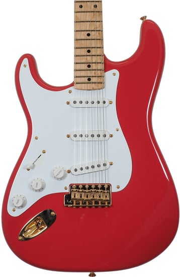 Fender Custom Shop 1956 Stratocaster NOS, Birdseye Maple Neck, Fiesta Red, Left Handed