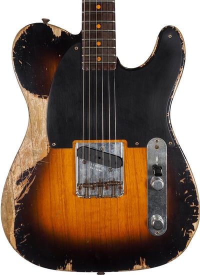 Fender Custom Shop 1959 Esquire Super Heavy Relic, Rosewood Neck, Wide Fade 2-Tone Sunburst