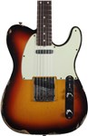 Fender Custom Shop 1960 Telecaster Custom Relic, Chocolate 3-Tone Sunburst