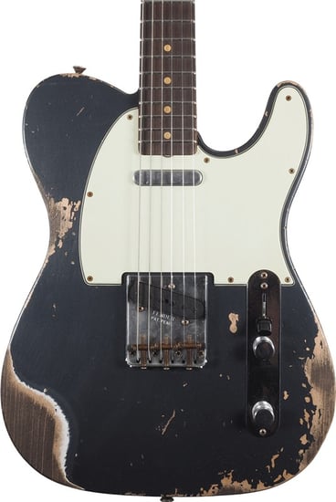 Fender Custom Shop 1960 Telecaster Heavy Relic, Charcoal Frost Metallic