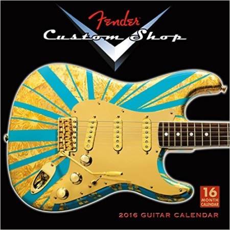 Fender Custom Shop 2016 Wall Calendar