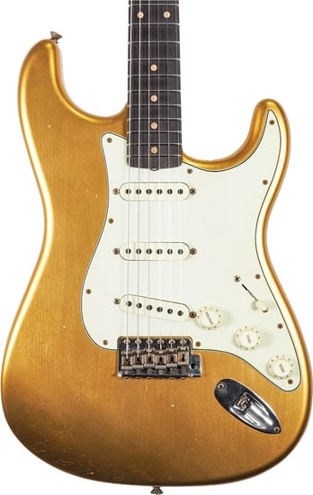 Fender Custom Shop '60 Stratocaster Journeyman Relic, Aztec Gold