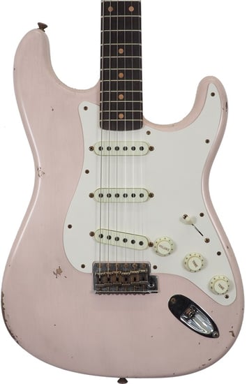 Fender Custom Shop LTD '59 Stratocaster Relic, Super Faded Aged Shell Pink