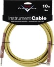 Fender Custom Shop Performance Series Instrument Cable (10ft 3M, Angled Tweed)