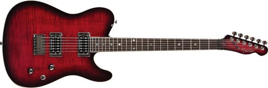 Fender Special Edition Custom Telecaster FMT HH (Black Cherry Sunburst)