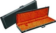 Fender Deluxe Black Case - Amp Logo - Orange Plush Interior for Jag/Jazzmaster