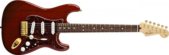 Fender Deluxe Players Strat (Crimson Red Transparent, Rosewood)