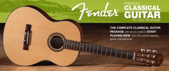 Fender FC-100 Classical Pack