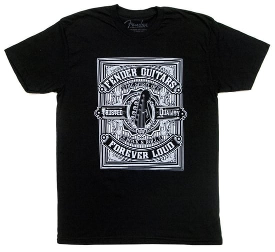 Fender Forever Loud T-Shirt (L, Black)