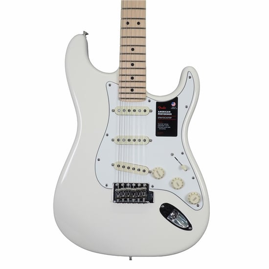 Fender FSR American Performer Stratocaster, Maple Neck, Olympic White