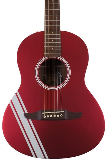 Fender FSR Sonoran Mini, Competition Stripe Candy Apple Red