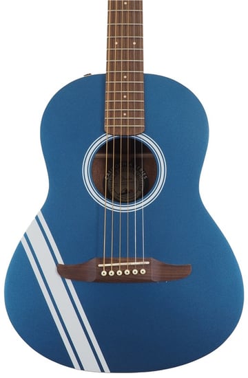 Fender FSR Sonoran Mini, Competition Stripe Lake Placid Blue