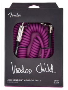 Fender Hendrix Voodoo Child Cable, 9.1m/30ft, Purple