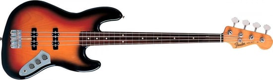 Fender Jaco Pastorius Jazz Bass Fretless (3-Colour Sunburst)