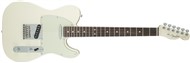 Fender Limited Edition American Standard Telecaster with Painted Headcap (Olympic White)