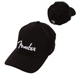 Fender Logo Stretch Cap (Black)