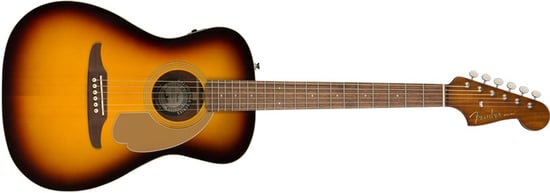 Fender Malibu Player, Walnut Fingerboard, Sunburst