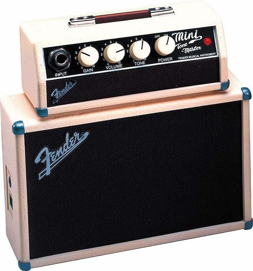 Fender Mini Tonemaster 1W Practice Amp, Tan/Brown