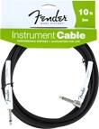 Fender Performance Series Instrument Cable (10ft 3M Angled Black)