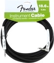 Fender Performance Series Instrument Cable (18.6ft Angled, Black)