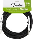 Fender Performance Series Instrument Cable (25ft 7.5M, Black)