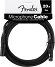 Fender Performance Series Microphone Cable (20ft 6M, Black)