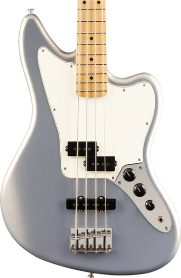 Fender Player Jaguar Bass, Maple Neck, Silver