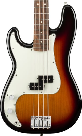 Fender Player Precision Bass Left Hand 3 Tone Sunburst Pau Ferro