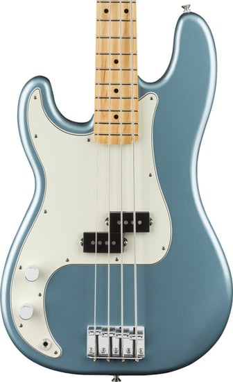 Fender Player Precision Bass ﻿Left Hand Tidepool Maple Neck