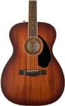 Fender Paramount PO-220E Orchestra, All Mahogany, Ovangkol Fingerboard, Aged Cognac Burst