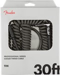 Fender Professional Coil Cable 30' Gray Tweed