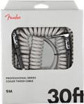 Fender Professional Coil Cable 30' White Tweed