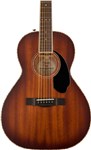 Fender Paramount PS-220E Parlor, All Mahogany, Aged Cognac Burst