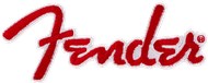Fender Red Logo Patch