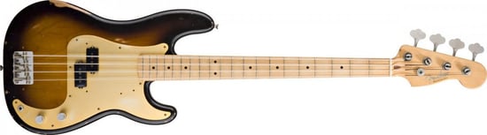 Fender Road Worn '50s Precision Bass (2 Colour Sunburst)