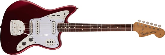 Fender Road Worn '60s Jaguar (Candy Apple Red)