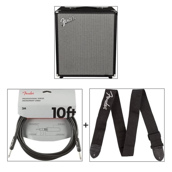 Fender Rumble 100 (V3) - Black/Silver Bass combo amp