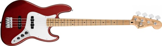 Fender Standard Jazz Bass (Candy Apple Red, Maple)