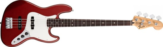 Fender Standard Jazz Bass (Candy Apple Red, Rosewood)