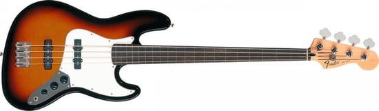 Fender Standard Jazz Bass Fretless (Brown Sunburst, Rosewood)