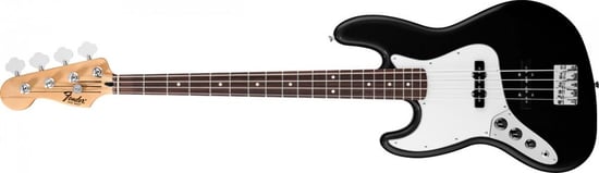 Fender Standard Jazz Bass Left Handed (Black, Rosewood)