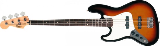 Fender Standard Jazz Bass Left Handed (Brown Sunburst, Rosewood)